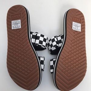 vans cayucas chex slide sandal